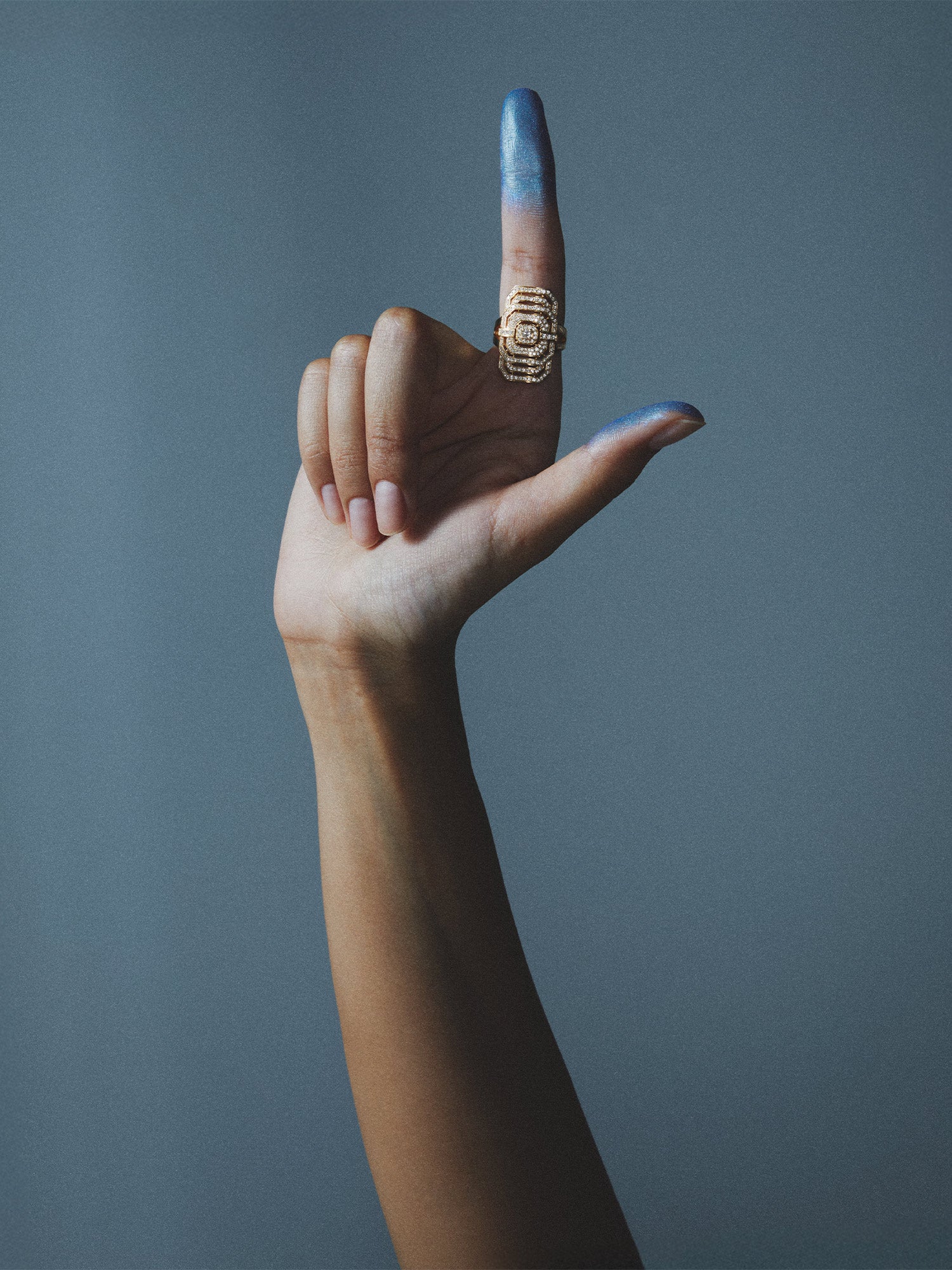 Yellow Gold and Diamond My Way Ring