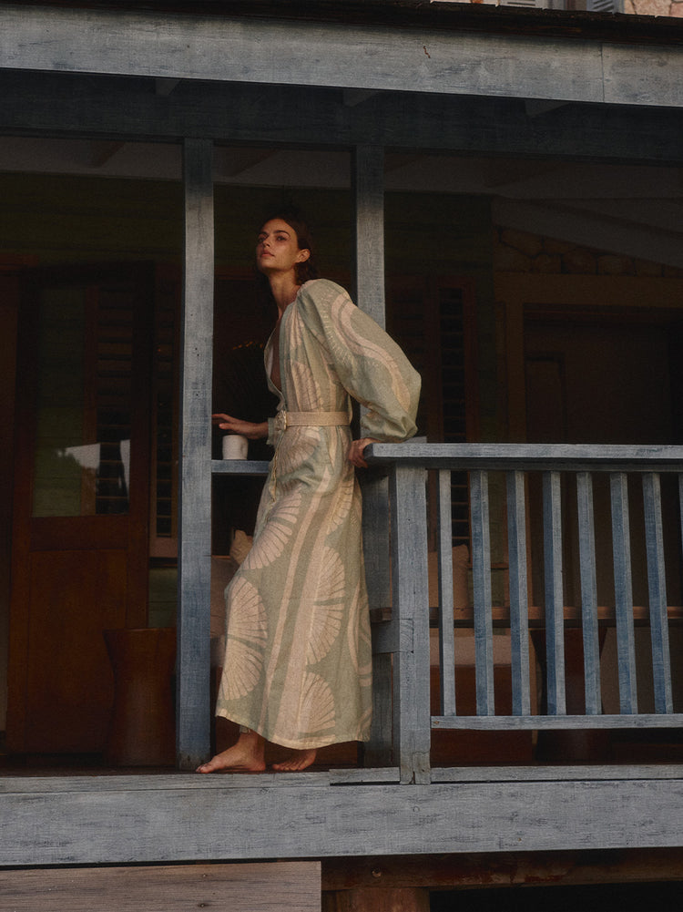 ワンピース Murcia Chiffon Shirt Dress Divinatory Word Midi Dress – Kirna Zabête