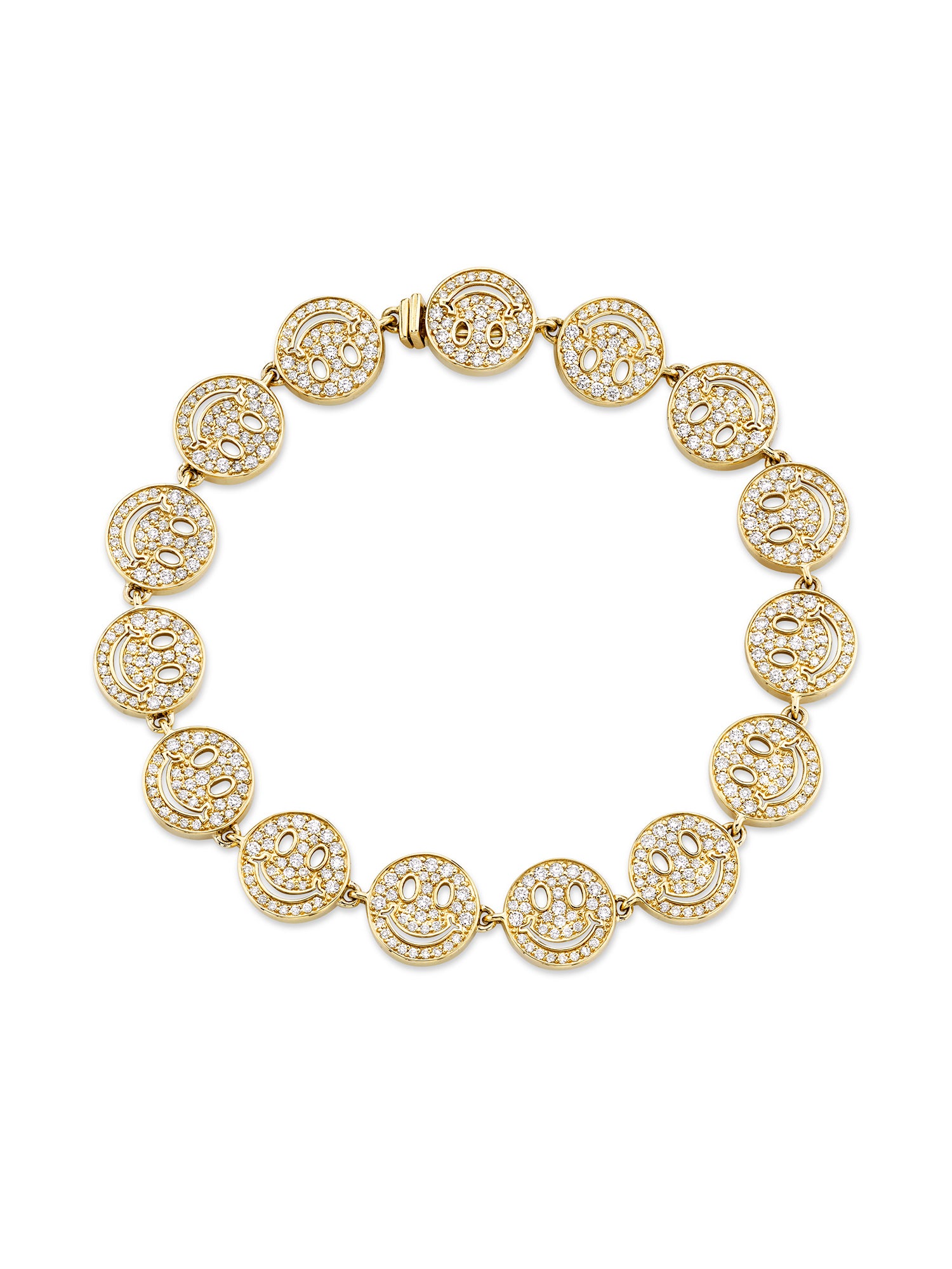 Happy Face Eternity Bracelet