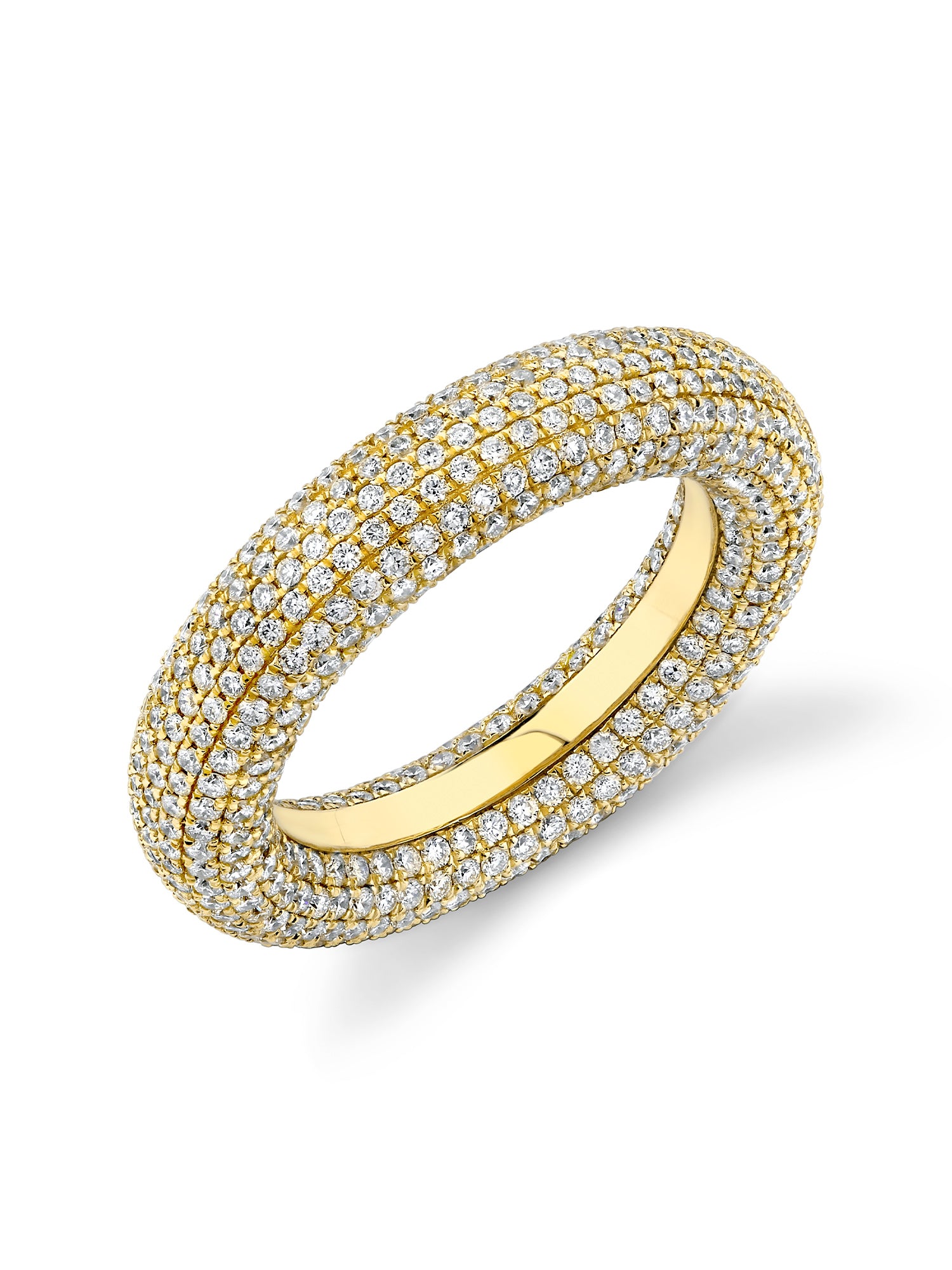 Puffy Pavé Ring