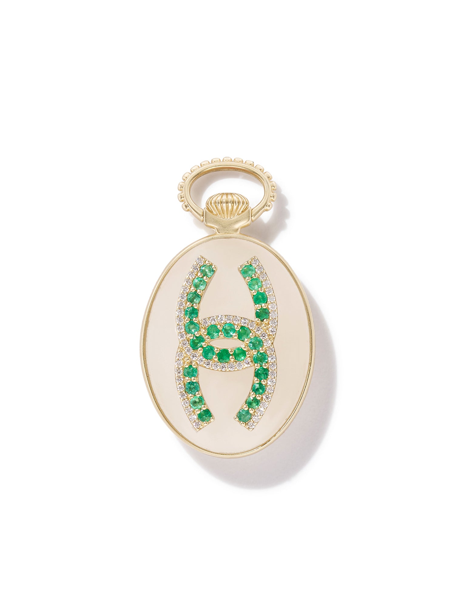 The Karma Vault in White Jasper on Box Lite Chain