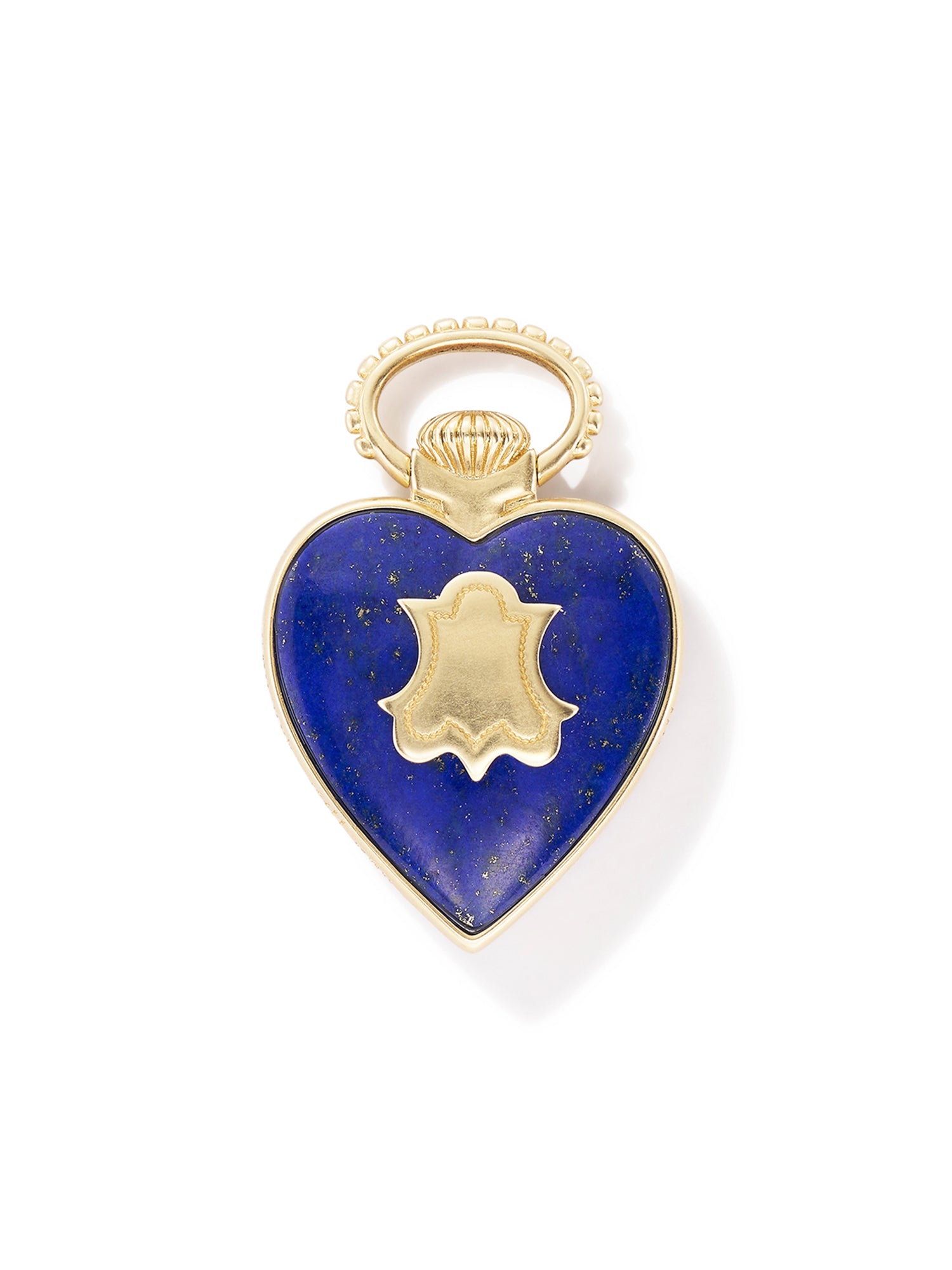 The You Vault in Lapis on Paperclip Stripe Chain