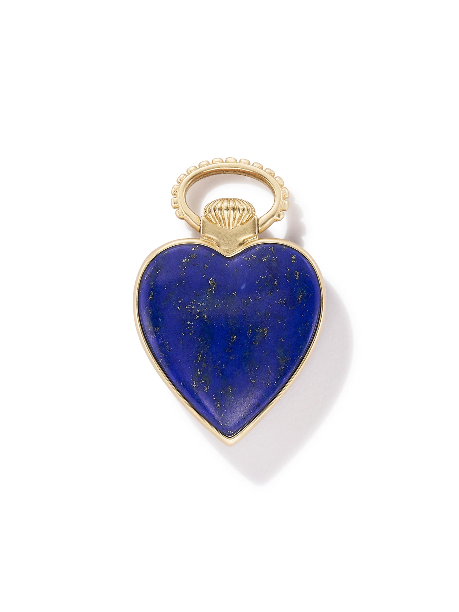 The You Vault in Lapis on Paperclip Stripe Chain