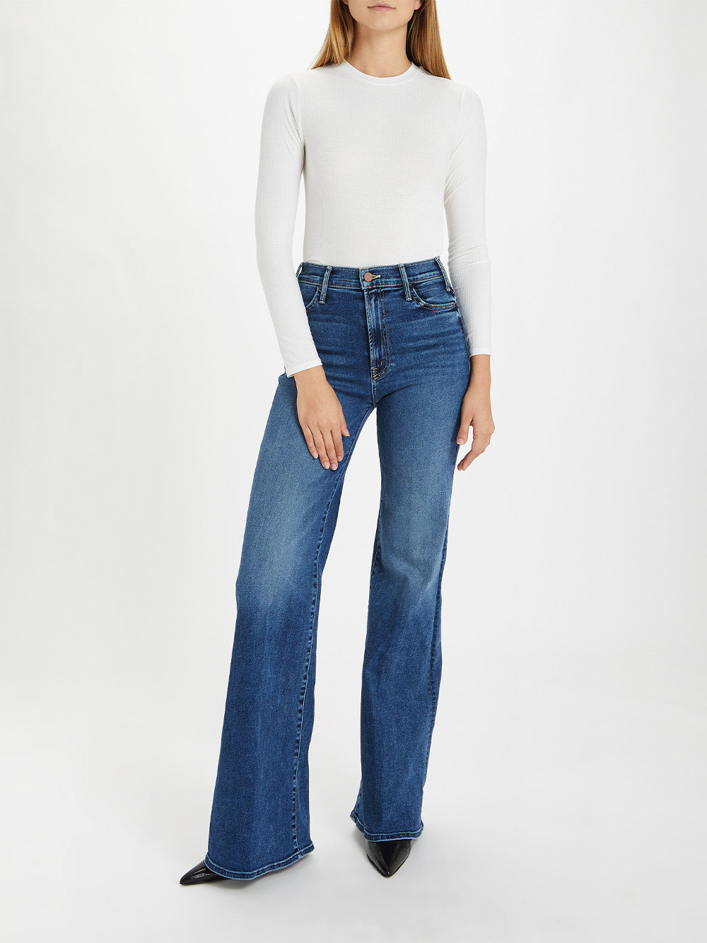 The Long Sleeve Ribbed Tee