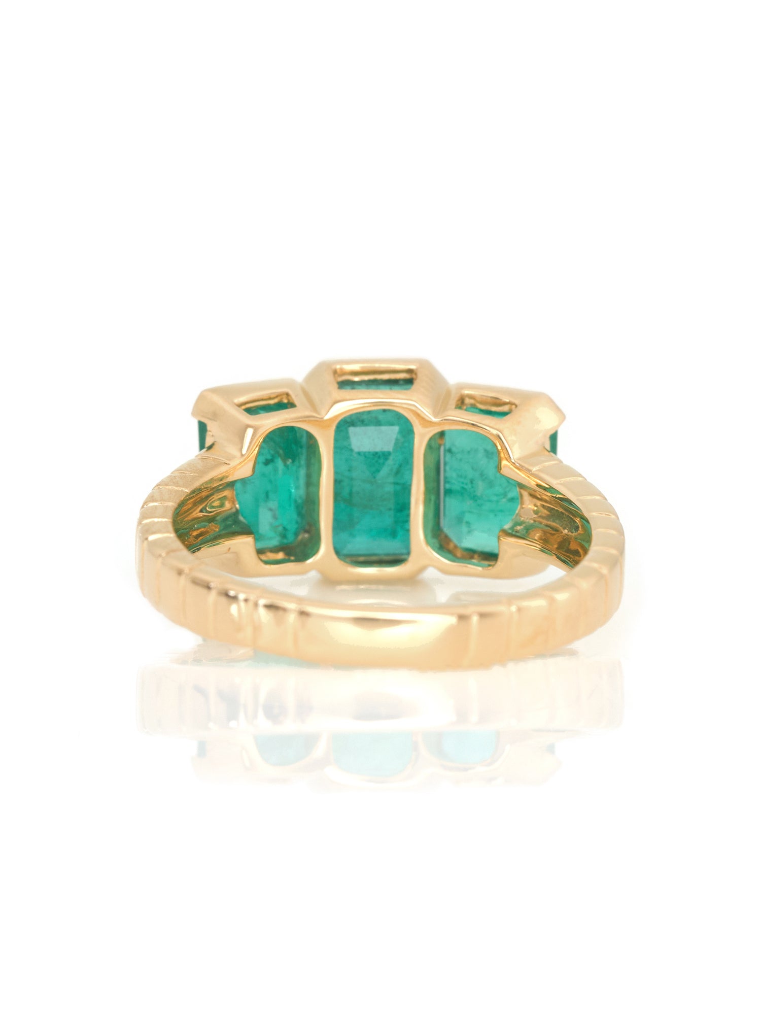 Emerald Tonal Rhythm Ring