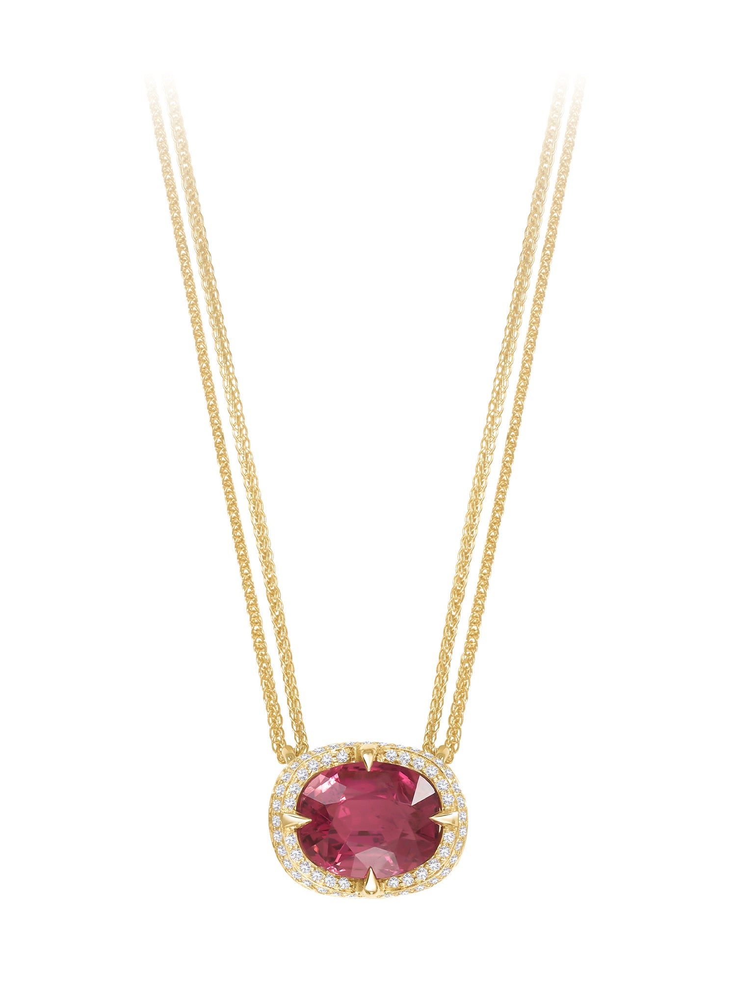Pink Tourmaline Aurora Supreme Ring