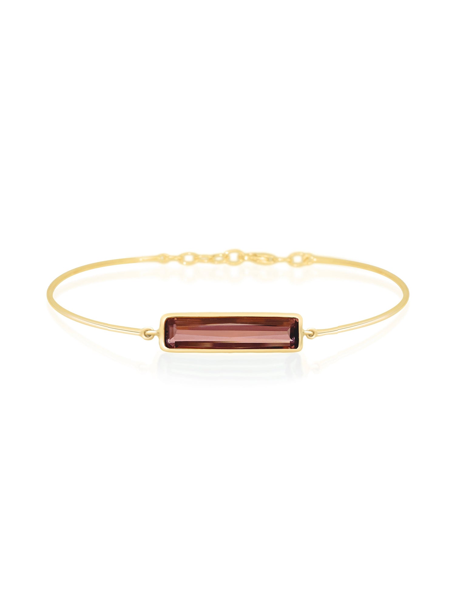 Pink Tourmaline Supreme Bangle