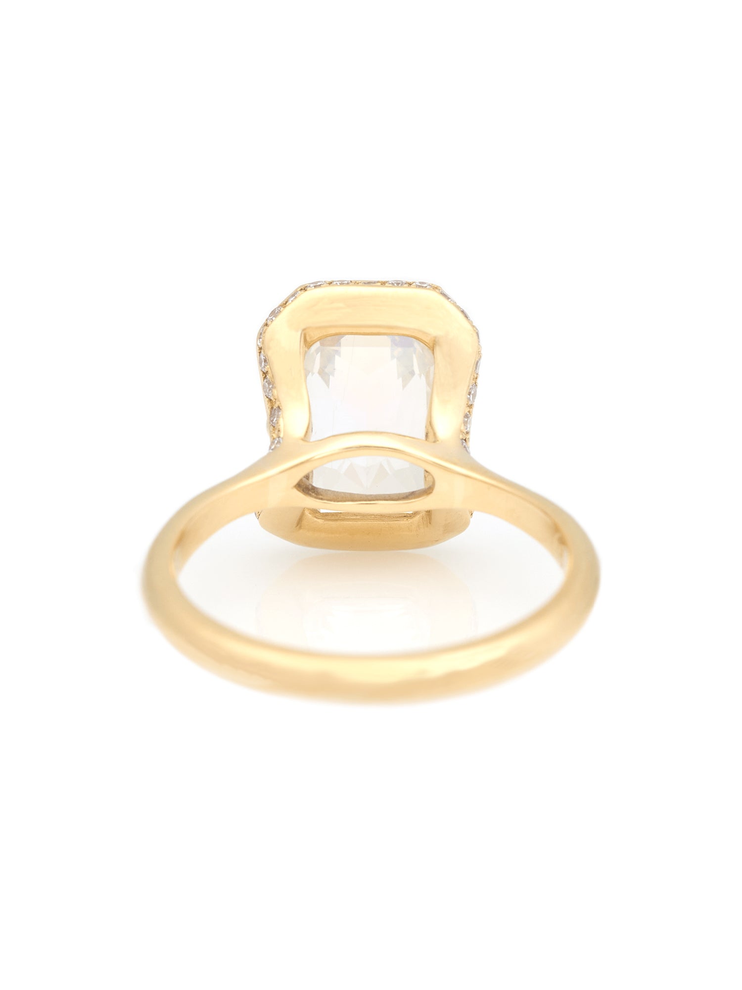 Rainbow Moonstone Aurora Ring