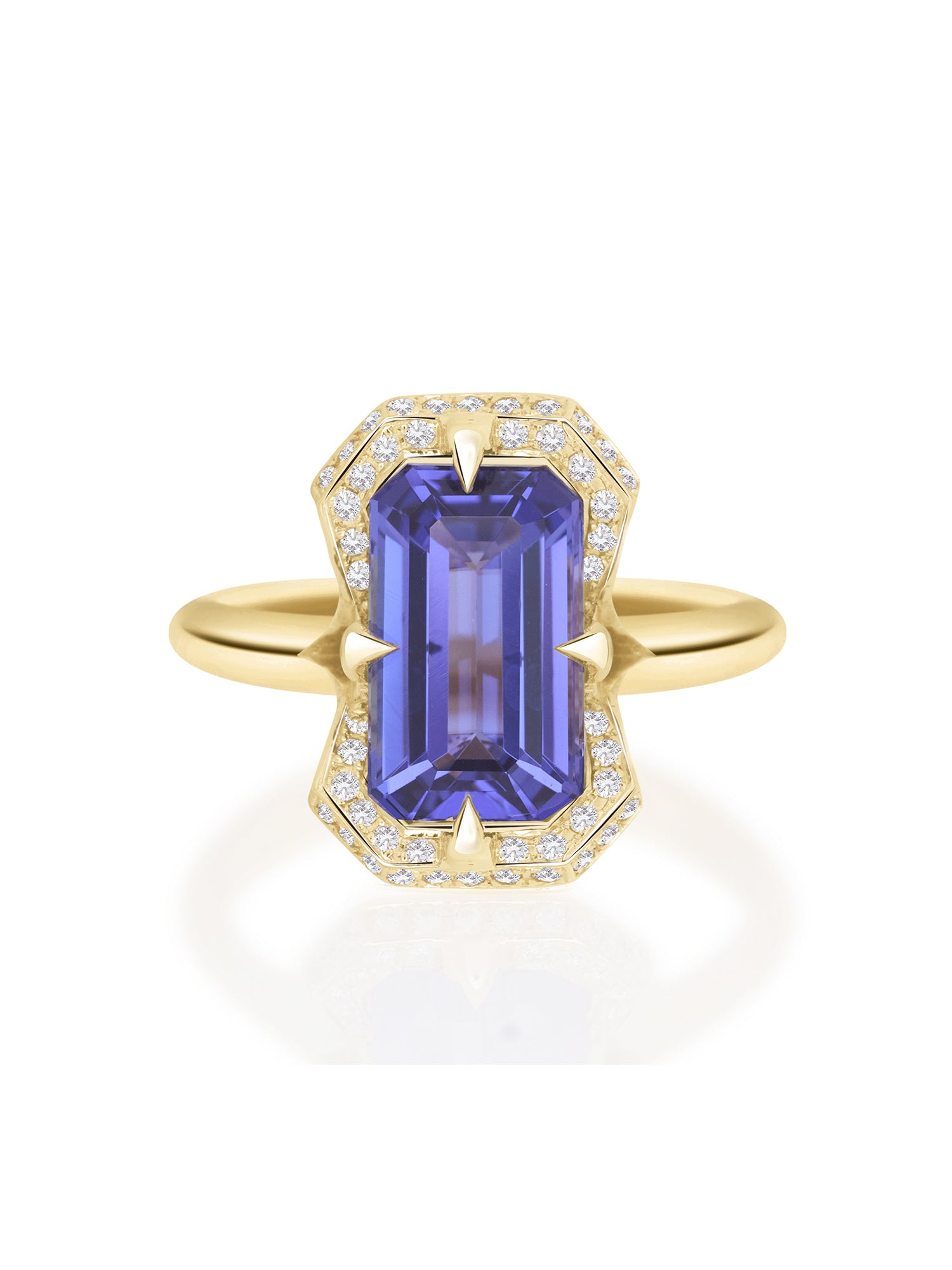 Tanzanite Aurora Ring