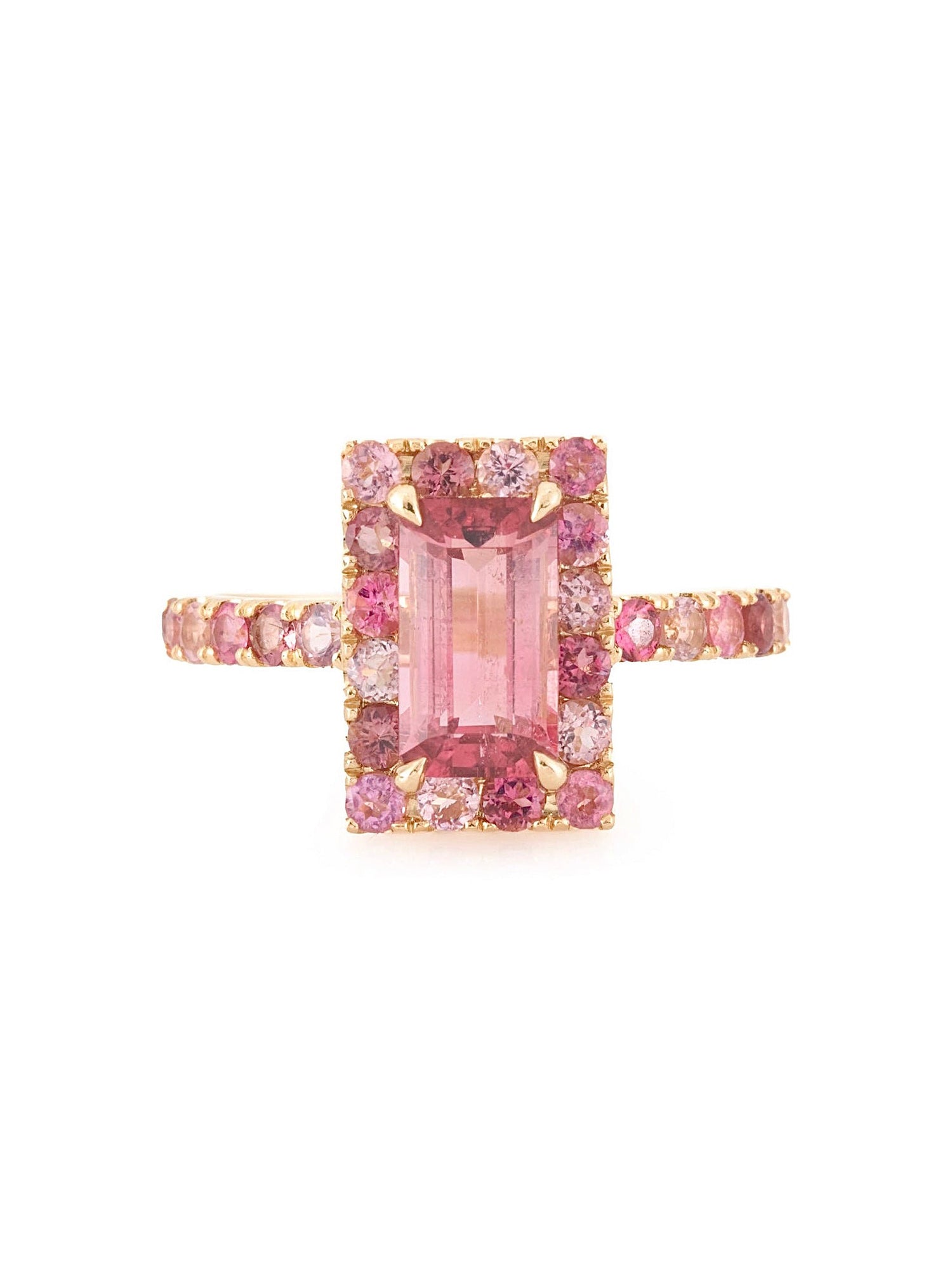 Tourmaline Bubble Gum Candy Ring
