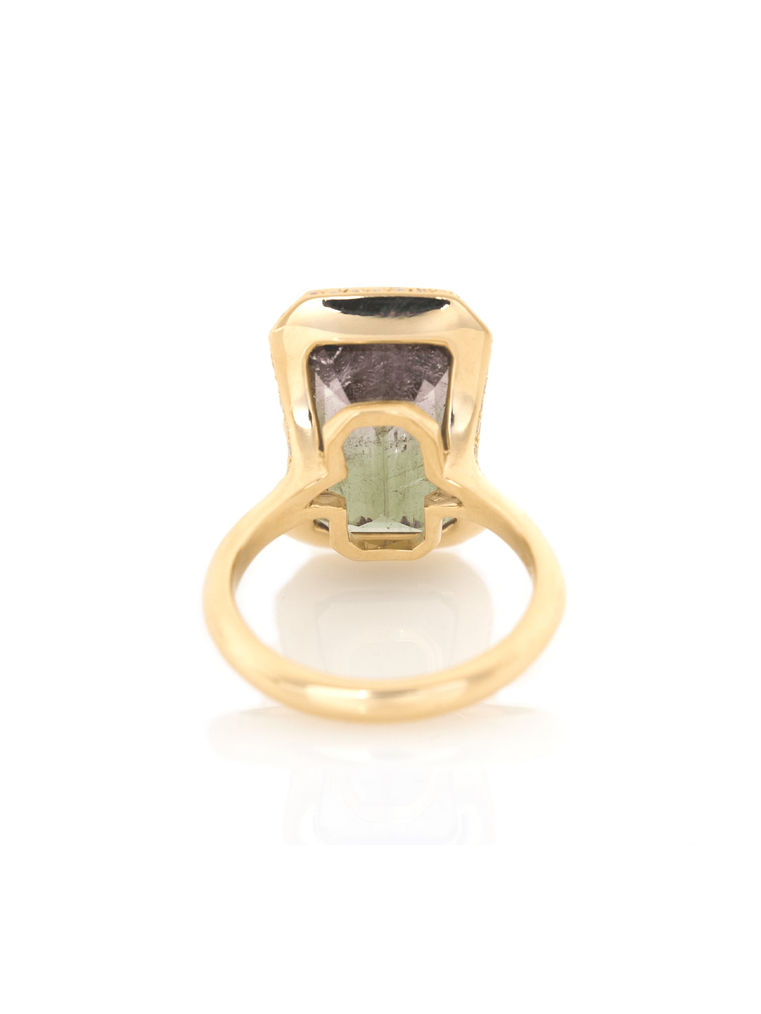 Watermelon Tourmaline Aurora Supreme Ring