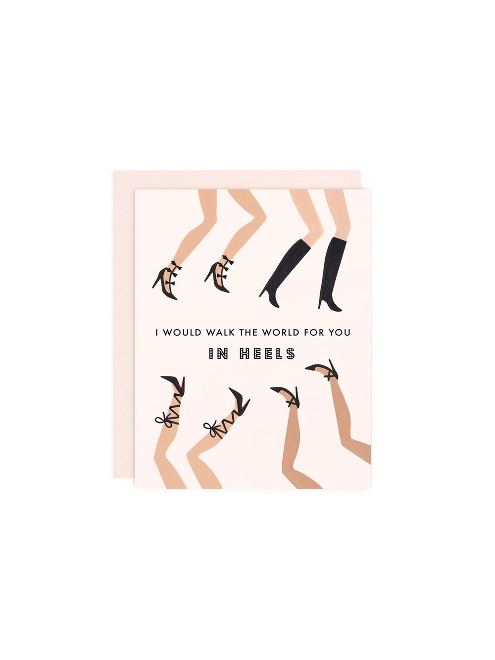 Walk the World Heels Card