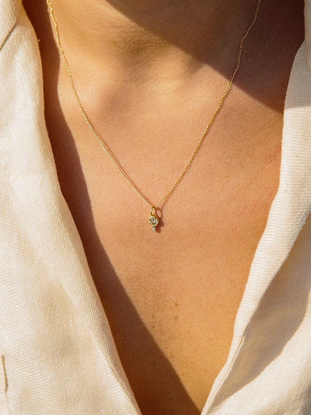 November Birthstone Pendant