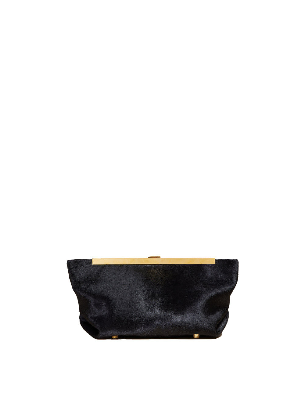 The Aimee Clutch in Black Leather– KHAITE