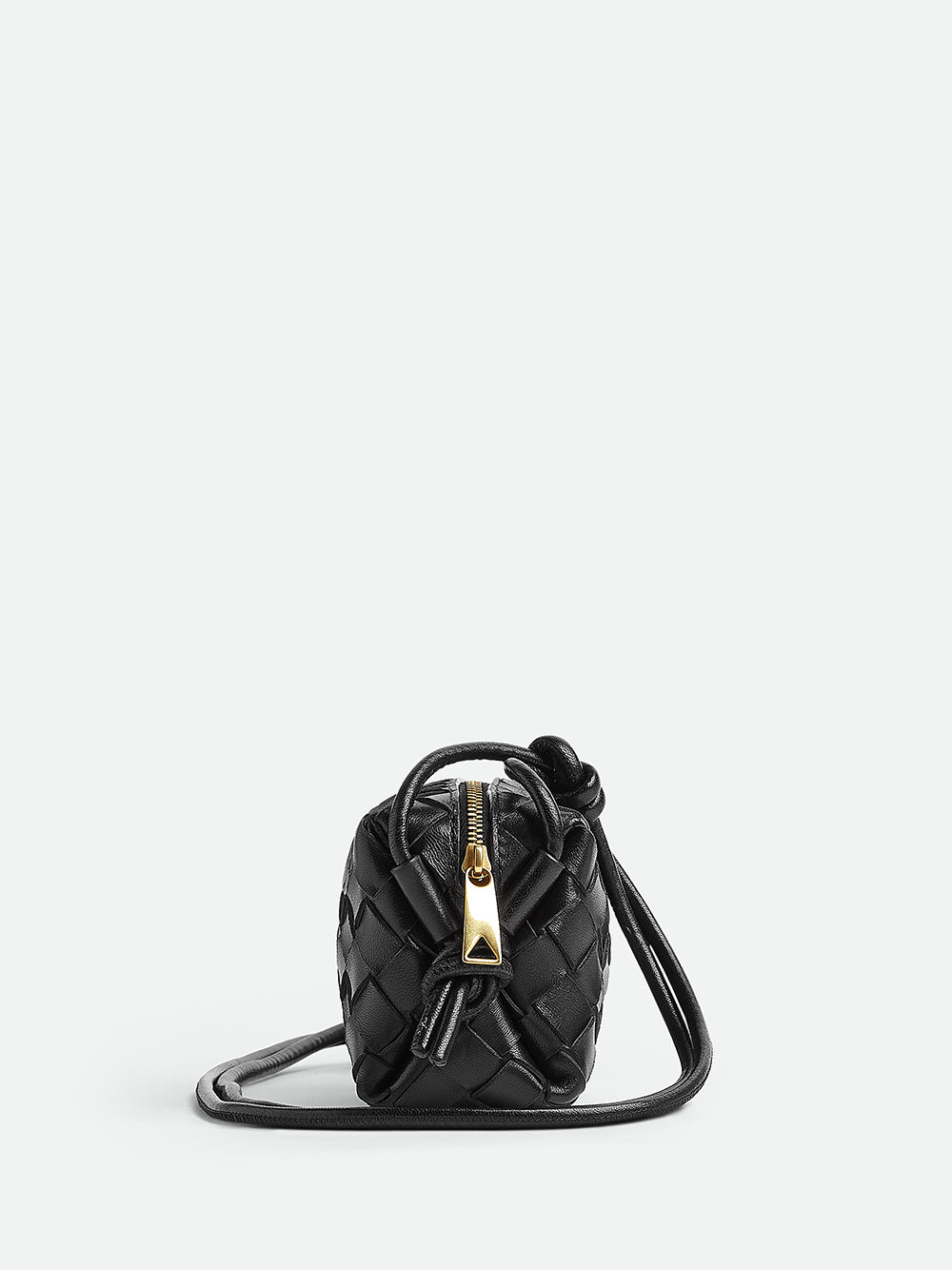 BOTTEGA VENETA Loop small intrecciato leather shoulder bag in 2023