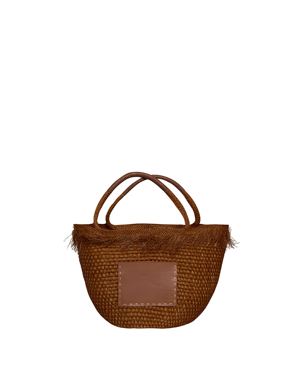 MyEA Bag woven straw shopper bag