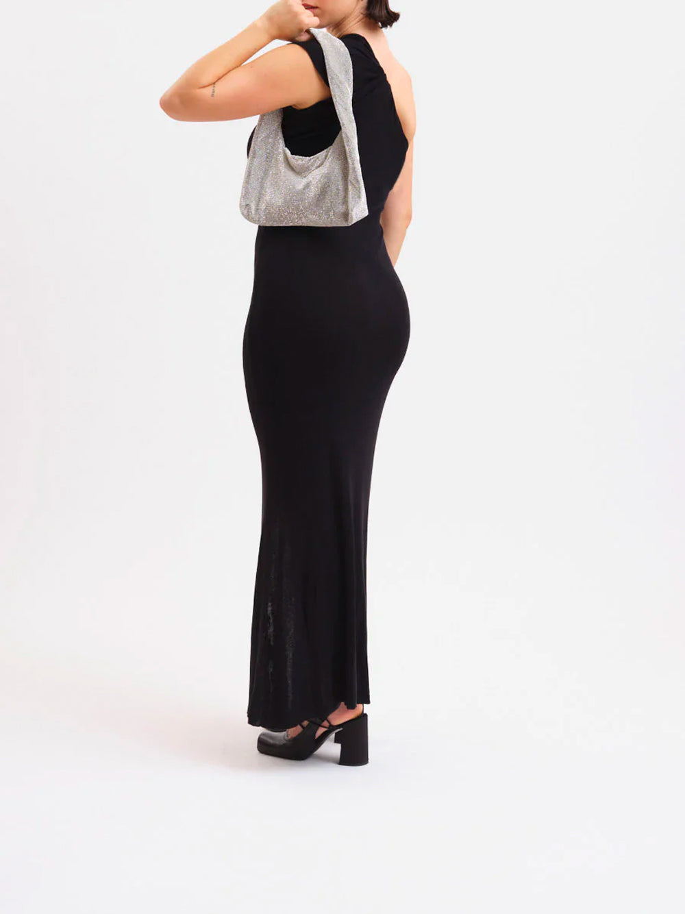 Crystal Mesh Armpit Bag