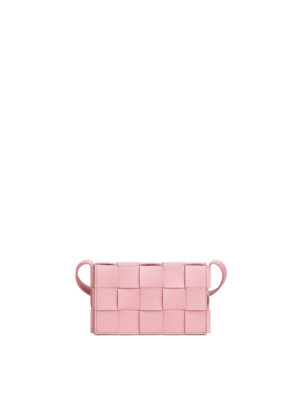 Bottega Veneta Women's Small Intrecciato Cassette Crossbody Bag in Pink
