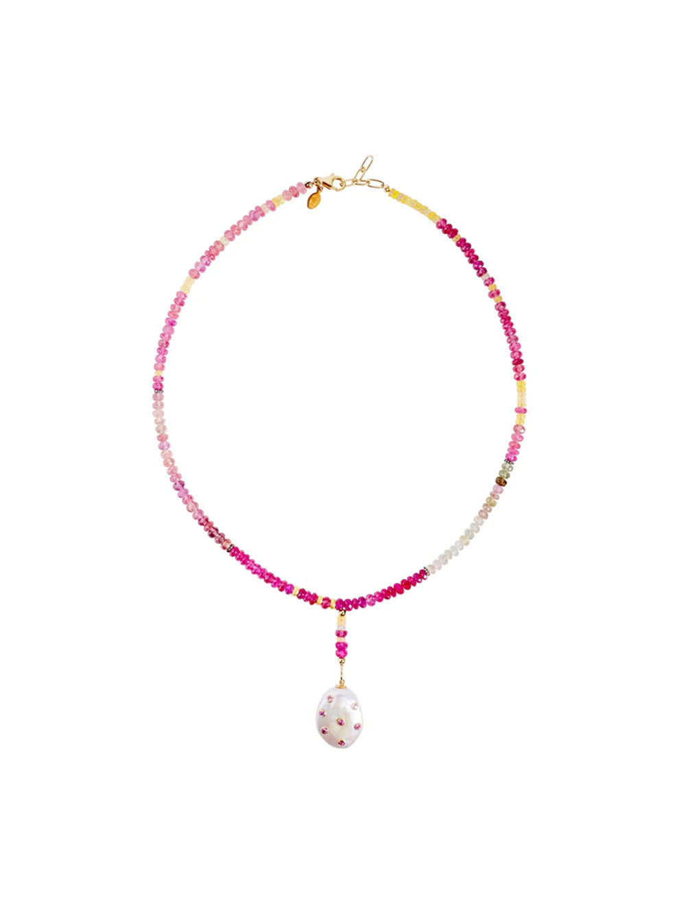 Raspberry Sherbet Necklace