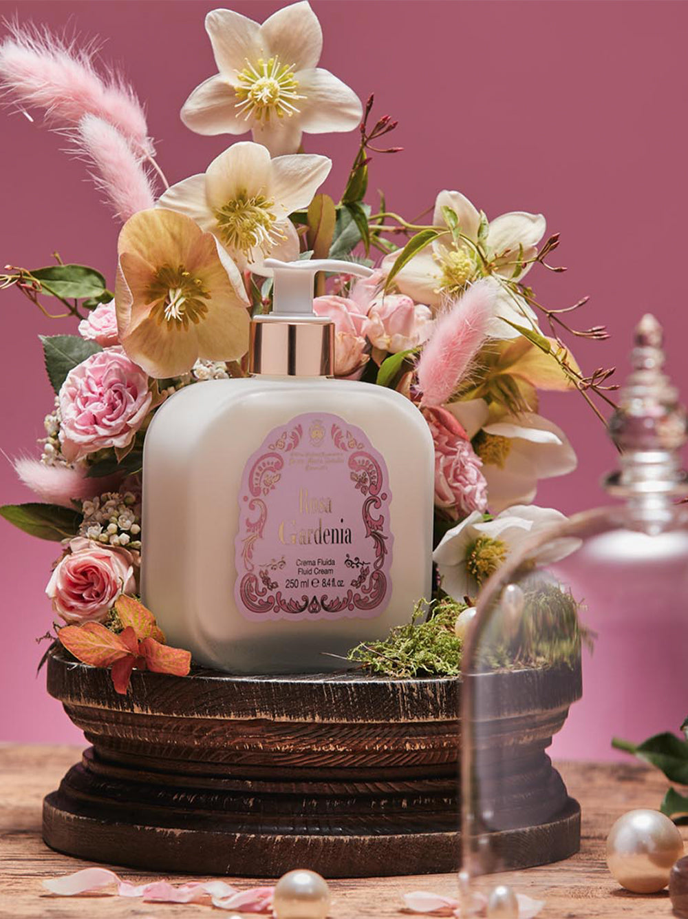 Rosa Gardenia Fluid Body Cream