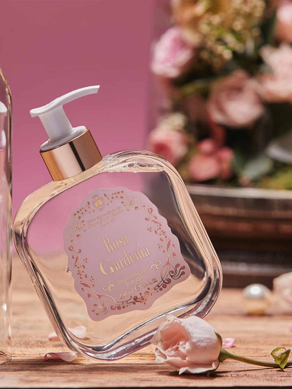Rosa Gardenia Bath Gel