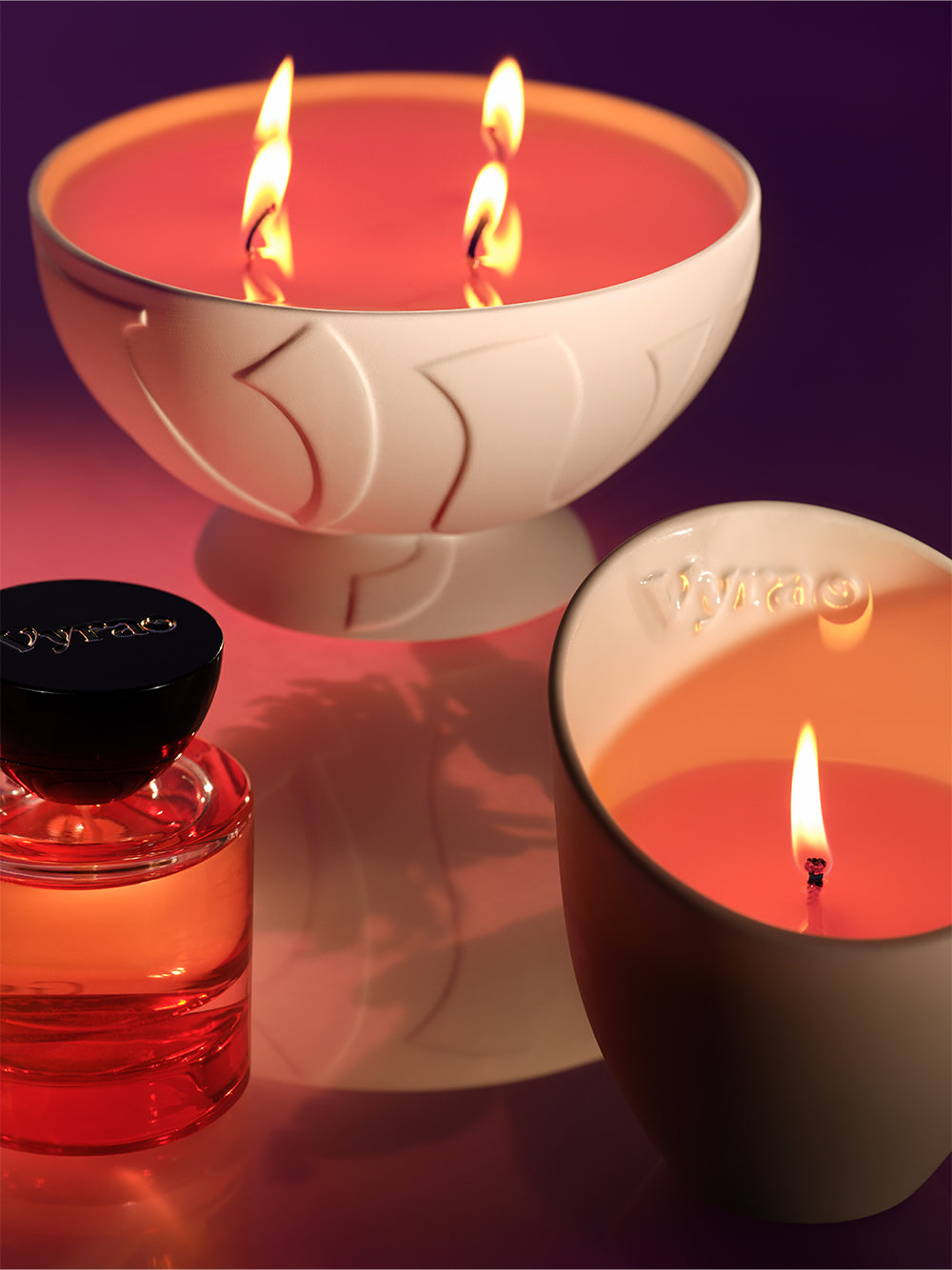 Large Rose Marie Candle