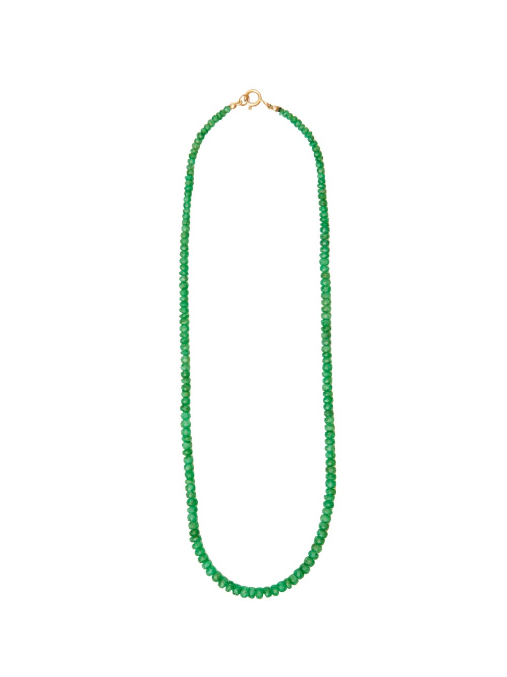 Emerald Beaded Necklace